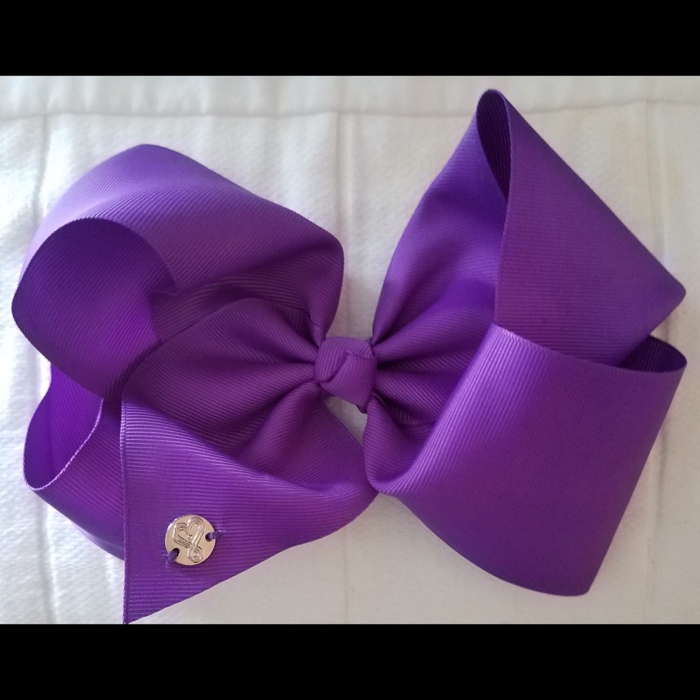 Large Jojo Siwa purple bow